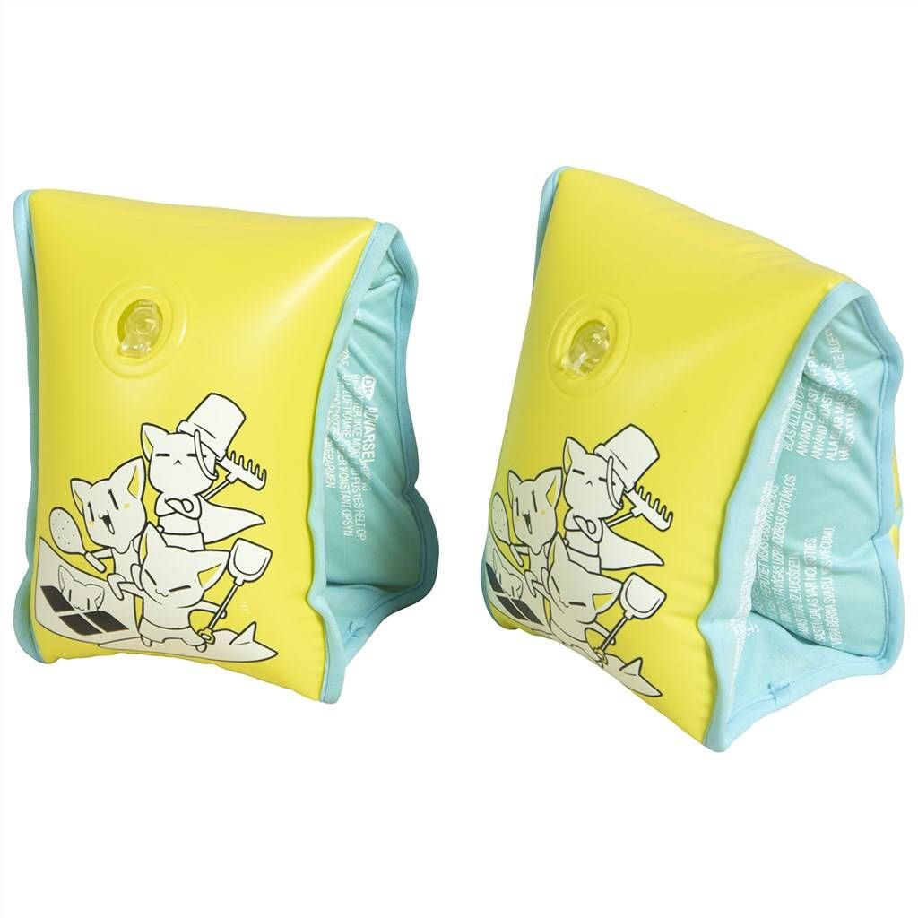 Arena Kids Friends Soft Armband - Blauw/Geel - 1-3 Jaar
