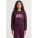 JJXX GIRL sweater met tekst - donkerrood