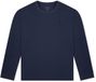 SCHIESSER Pyjamashirt Lange Mouw Effen 100% Biologisch Katoen Heren Admiraal Maat 48