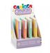 Carioca 43035 permanente marker Brede punt Groen, Magenta, Oranje, Geel 16 stuk(s)