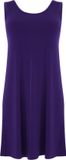 Yoek Robe femme sans manches violet