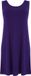 Yoek Robe femme sans manches violet