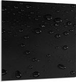 TMK ArtDeko Planche à découper Verre 60x65 cm Noir
