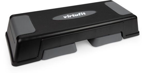 VirtuFit Aerobic Stepper - Verstelbaar - Zwart/Grijs