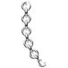 Thomas Sabo Unisex Halsketting KE1105-001-12-L50V Zilver