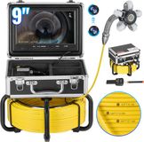 VEVOR Rioolcamera 50m Leidingcamera Leidinginspectiecamera Met 512 Hz Plaatsbepaler