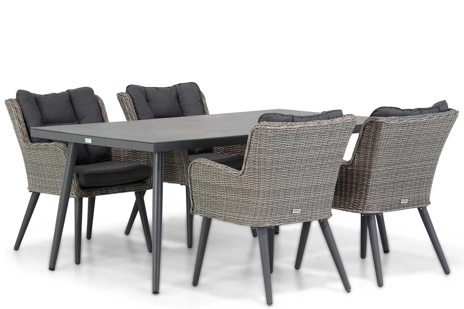 Garden Collections Boston/Sophia 180 cm dining tuinset 5-delig