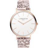 Liebeskind Montre pour femme en acier inoxydable