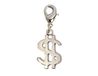 INNSPIRO NICE CHARMS Dollars metalen hanger met karabijnhaak, 12 x 19 mm, 25 stuks, 11x15mm., Metaal, Geen edelsteen