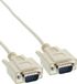 InLine Premium seriële RS232 kabel 9-pins SUB-D (m) - 9-pins SUB-D (m) / gegoten connectoren - 3 meter