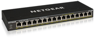 NETGEAR GS316PP - 16-Port Gigabit Ethernet Unmanaged PoE+ Switch - Black