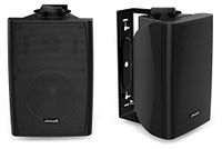 Audibax Elipse 6 luidspreker met wandhouder, 15,2 cm, 2-weg, 50 W RMS. Zwart.