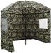 vidaXL Vissersumbrella - 218 x 185 cm - Oxford Polyester - Camouflage