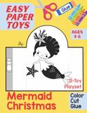 Easy Paper Toys Mermaid Christmas