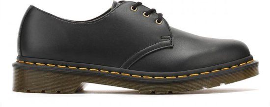 Dr. Martens Vegan 1461 Zwarte Kinder Unisex Veterschoenen