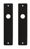 AMI Plaque de porte intérieure Blind/Loop 180/41 RH Noir KS BL BE
