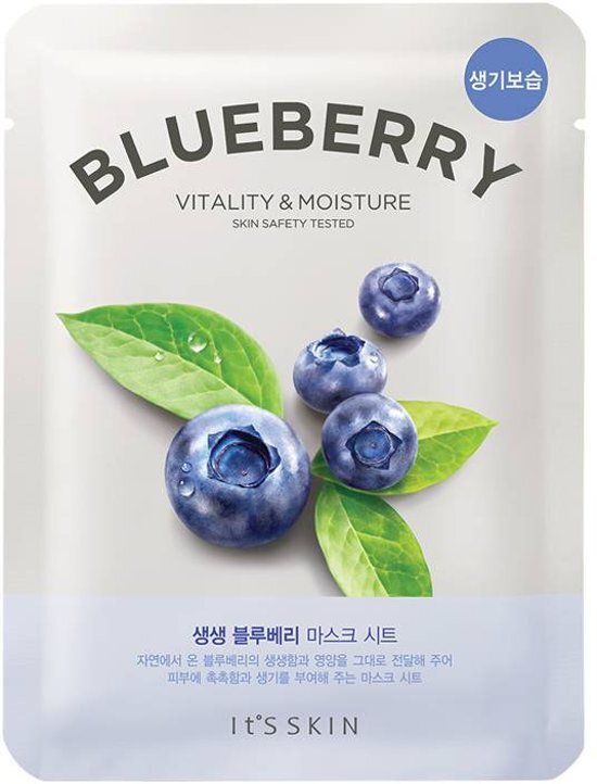 It's skin - The Fresh Mask Sheet Blueberry 3 stuks