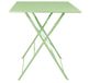 Bolero Stalen Klaptafel Lichtgroen 600mm