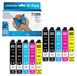 LOSMANN T1295 printerpatronen, compatibel met Epson T1291, T1292, T1293, T1294. Multipack voor Workforce WF-3520, WF-3540, WF-7525, WF-7515, Stylus SX235W, SX425W, SX435W, SX445W, SX535WD, BX630FW (verpakking van 10)