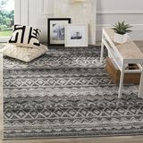 Safavieh ADR119A-5 Adirondack Collection ADR119A Ivory and Silver Area Rug (5'1" x 7'6")