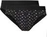 Hom Ho1 slips Joan 2-pack zwart