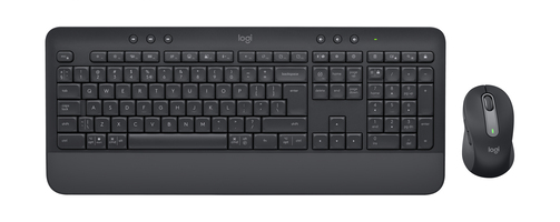 Logitech Signature MK650 Combo For Business - Draadloos Bluetooth QWERTY US International Toetsenbord en Muis - Grafiet