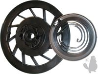 Briggs & Stratton Starterpoelie met veer voor 5 pk verticale OHV Vanguard en Quantum motoren