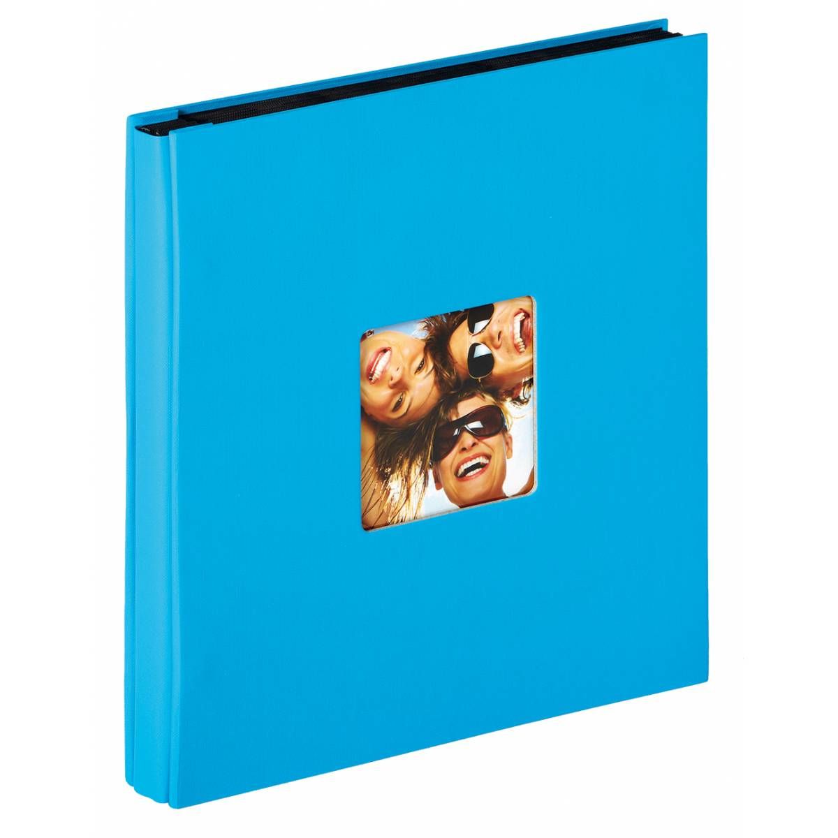 Walther Design EA-110-U Fotoalbum - Blauw - 40 vel - Zwarte pagina's