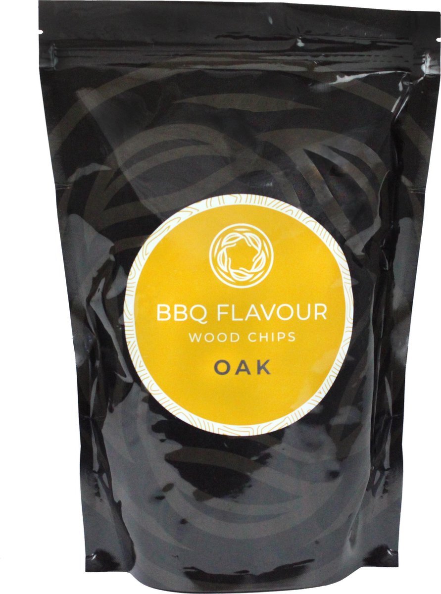 BBQ Flavour rookhout chips eik