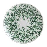 Götefors Porslin Assiette Botanica Myrte Ø21 Vert