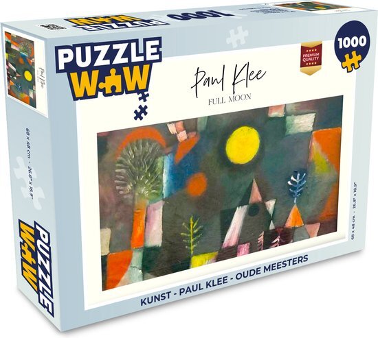 MuchoWow Puzzel Kunst - Paul Klee - Oude meesters - Legpuzzel - Puzzel 1000 stukjes volwassenen