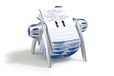 Durable 241623 VEGAS TELINDEX® FLIP, met 500 indexkaarten voor adressen, register A-Z, zilver