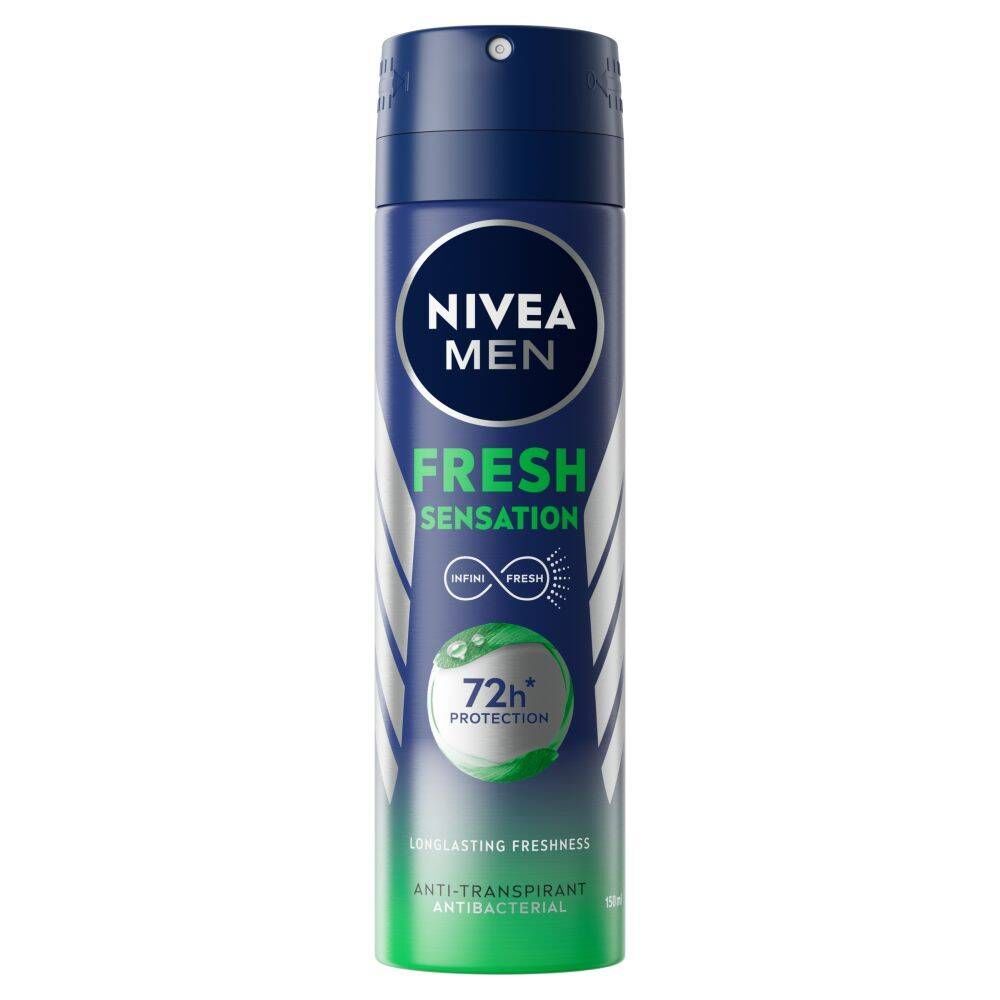 Nivea Nivea Men Fresh Sensation Anti-Transpirant Spray 72h 150 ml spray