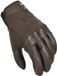 Macna Rouge geperforeerde Dames Motorfiets Handschoenen - Leer, Donkerbruin, Maat XL