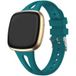 Fitbit Bracelet silicone de luxe Versa 4 (vert-bleu)