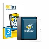 BROTECT Screenprotector 3 Stuks voor Apple iPad Air 13" M4 2026 (Voor+Camera) Beschermglas transparant