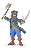 Figurine de pirate - Barbe Noire - Réaliste - À partir de 3 ans - Aventure de pirate avec des enfants