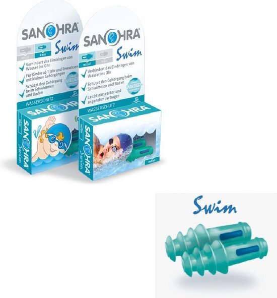 Sanohra Oordopjes Water Volwassen