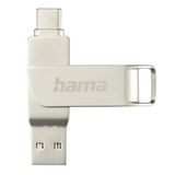 Hama Snelontgrendelingsplaat voor Gamma-statieven, 1/4 inch schroefdraad, zilverkleurig