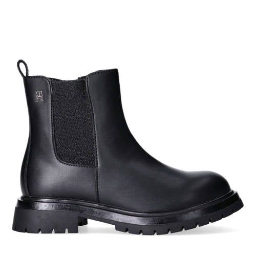 Tommy Hilfiger chelsea boots zwart