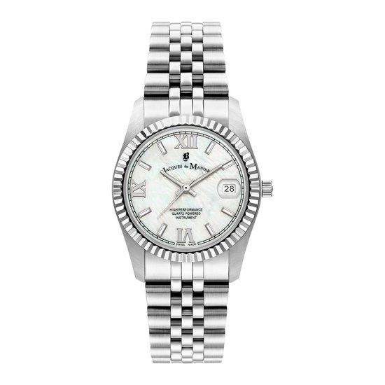 Jacques du Manoir Inspiration Prestige Dameshorloge JWL01301 - Ø 34 mm