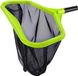 Sans marque Épuisette de sol avec double filet profond pour nettoyage de piscine et d'étang