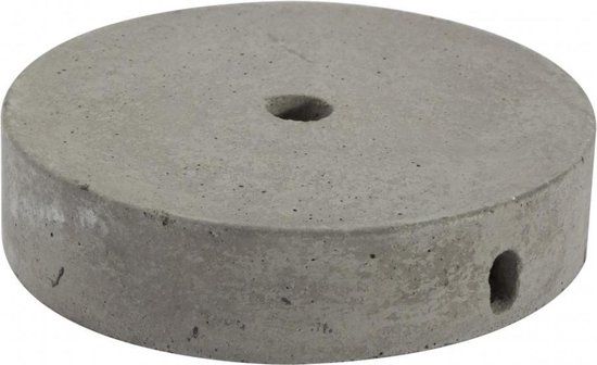 Chacon Betonnen plafondkapje - 10 cm - Rond - Beton