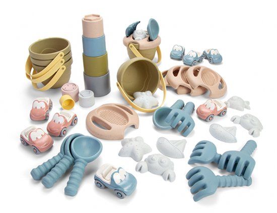 Dantoy TINY BIOplastic speelset (43-delig) - Multicolor