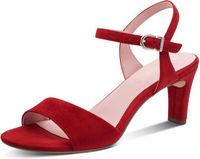 Tamaris Dames Sandalen met hak Rood