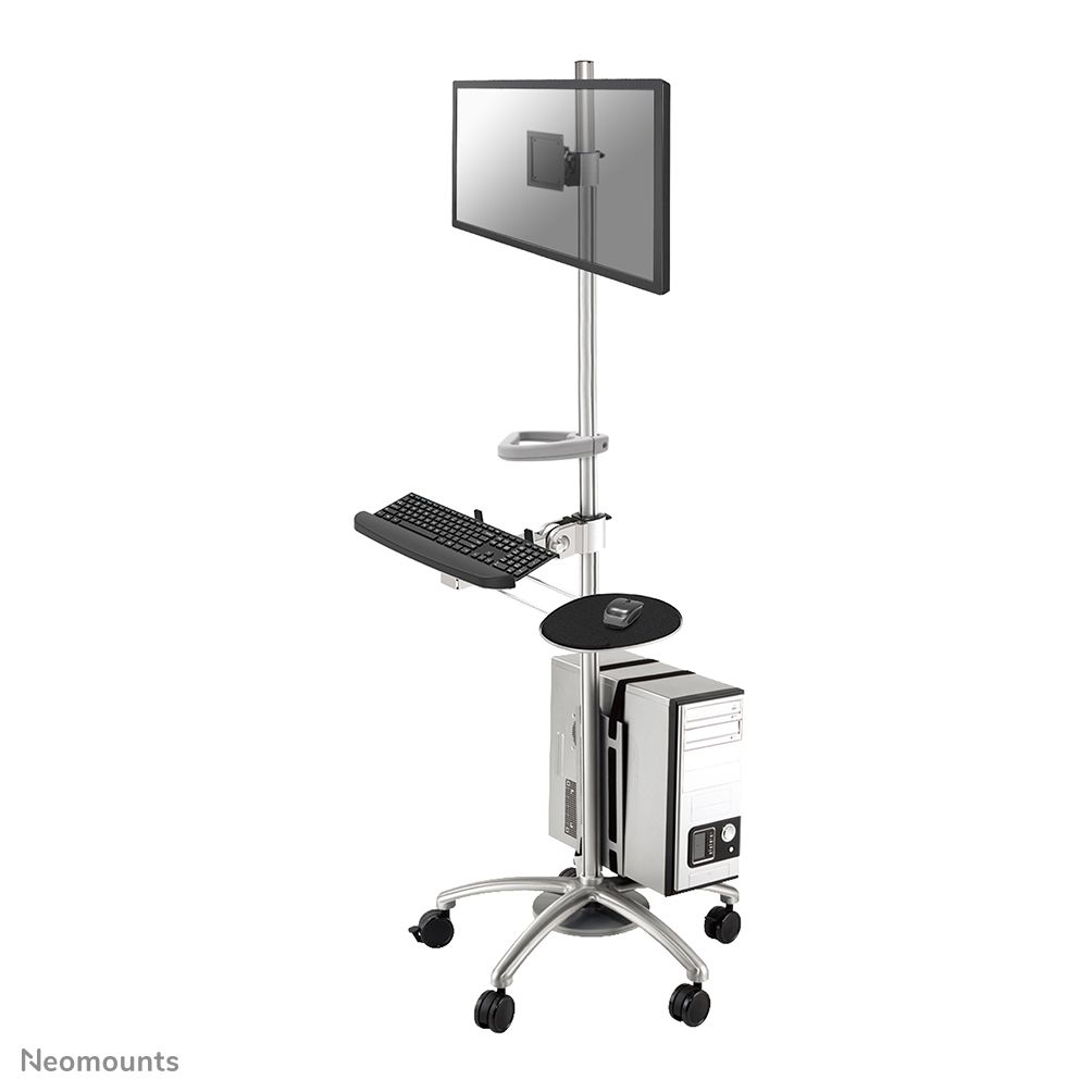 Neomounts by Newstar FPMA-MOBILE1800 - Multimedia Cart - Silver
