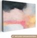 OneMillionCanvasses Canvas schilderij 180x120 cm - Abstract - Multicolor - Modern - Wanddecoratie
