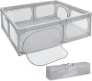 Moby-System Mamabrum Baby Box Speelbox Grijs 200x160x68cm