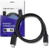 Qoltec DisplayPort v1.1 mannelijk | HDMI-mannelijk | 4K | 2m