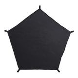 VEVOR Dome Climber Hangmat voor 10ft klimkoepels, Pentagon Jungle Gym Hangmat voor Buitenspelen, 300 lbs draagvermogen, accessoire voor koepelklimmers (alleen hangmat), zwart